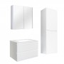 Matte White 900 Shaving Cabinet